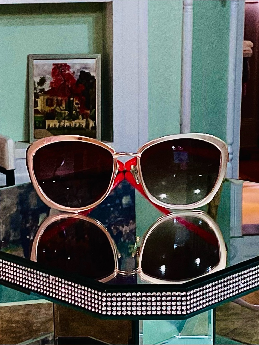 ISAAC MIZRAHI SUNGLASSES